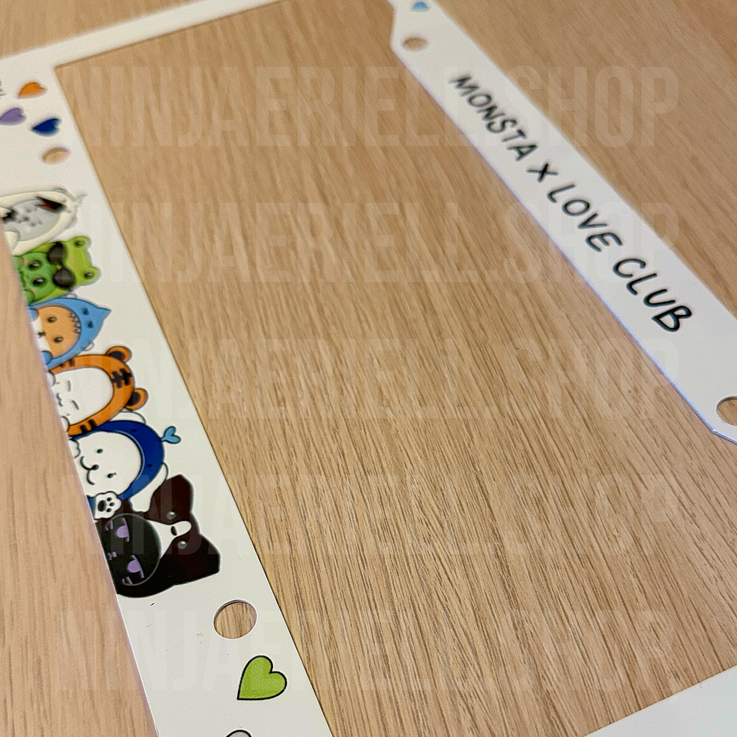 Monsta X License Plate Frame