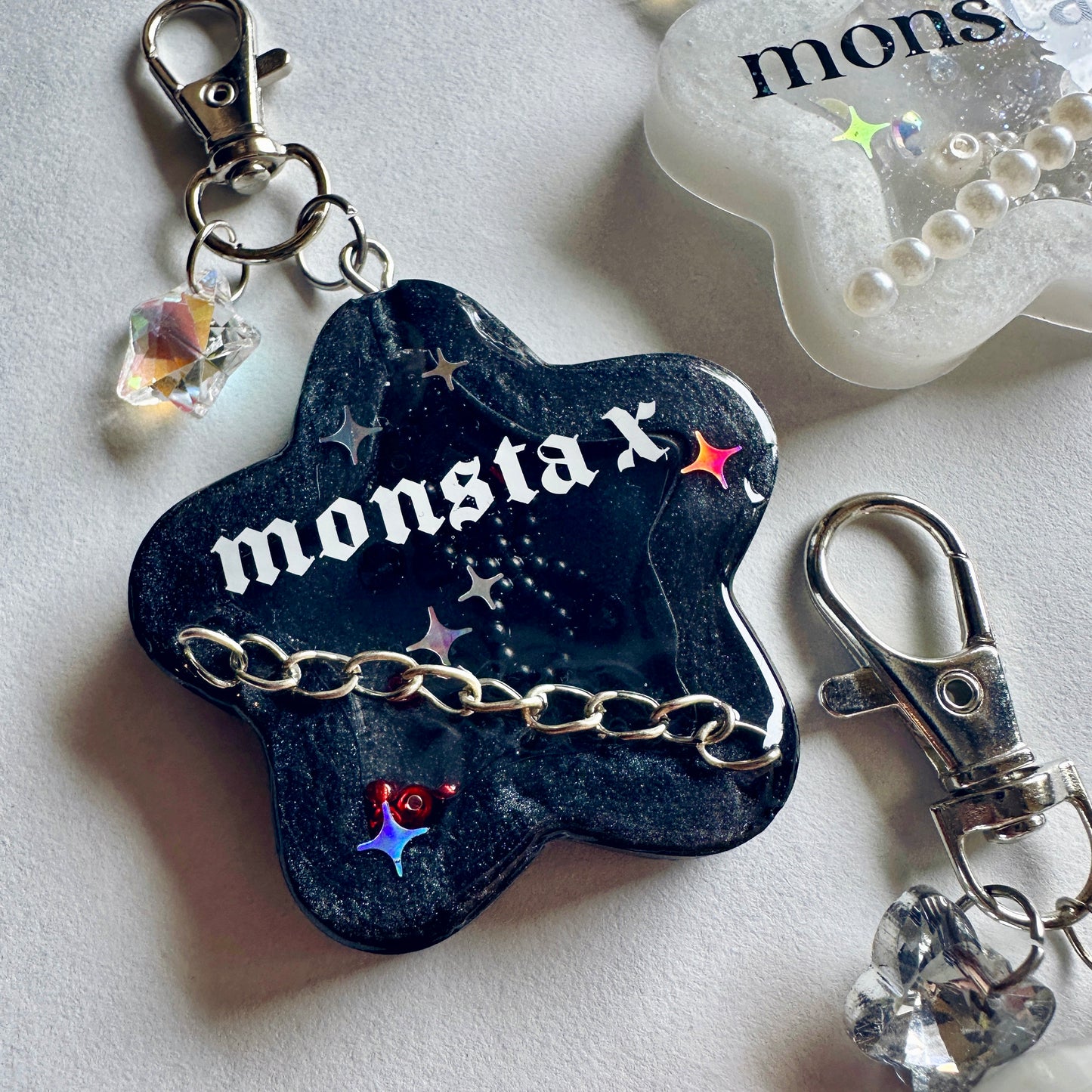 Monsta X Shaker Charms