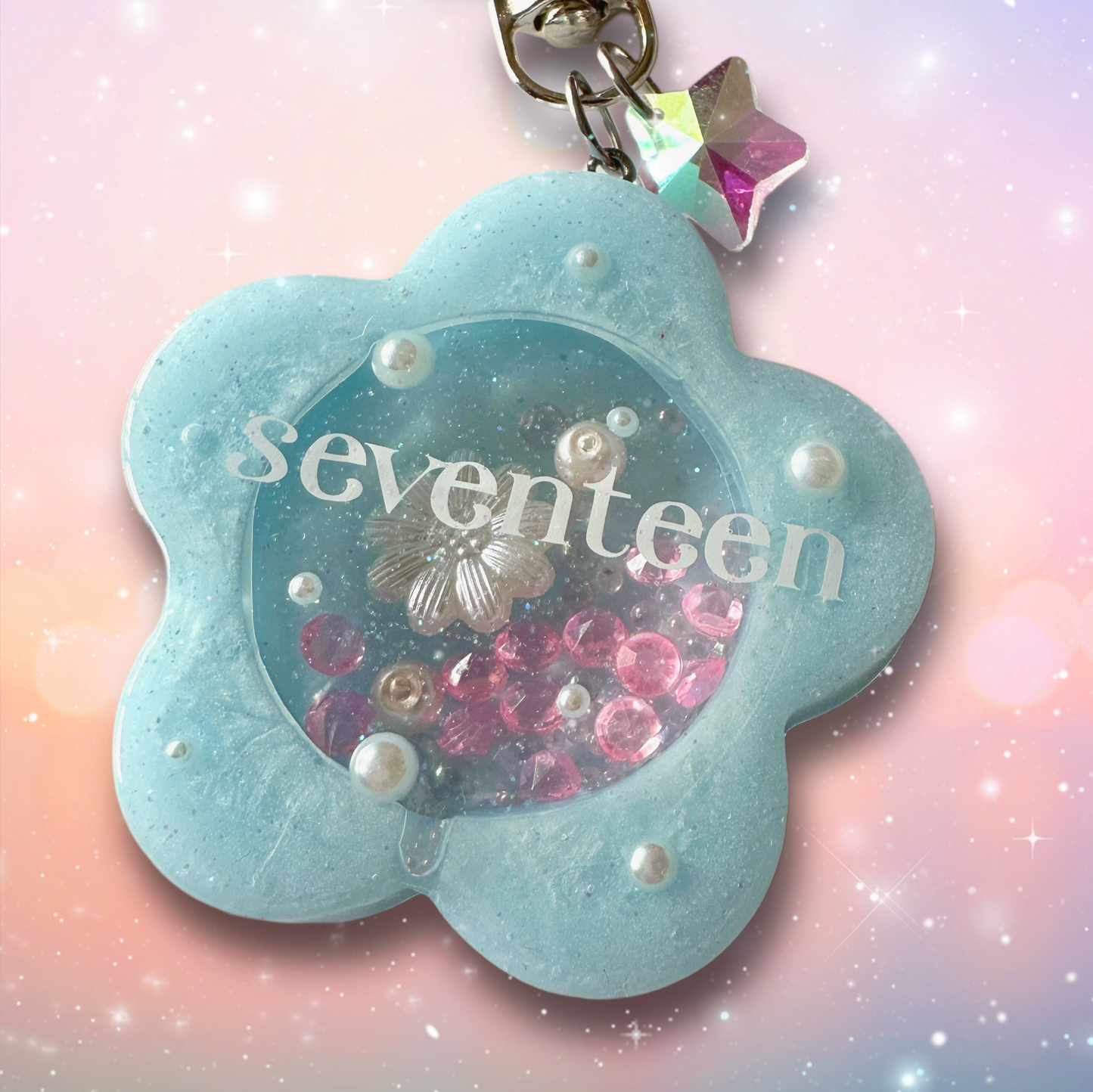 Seventeen Shaker Charm