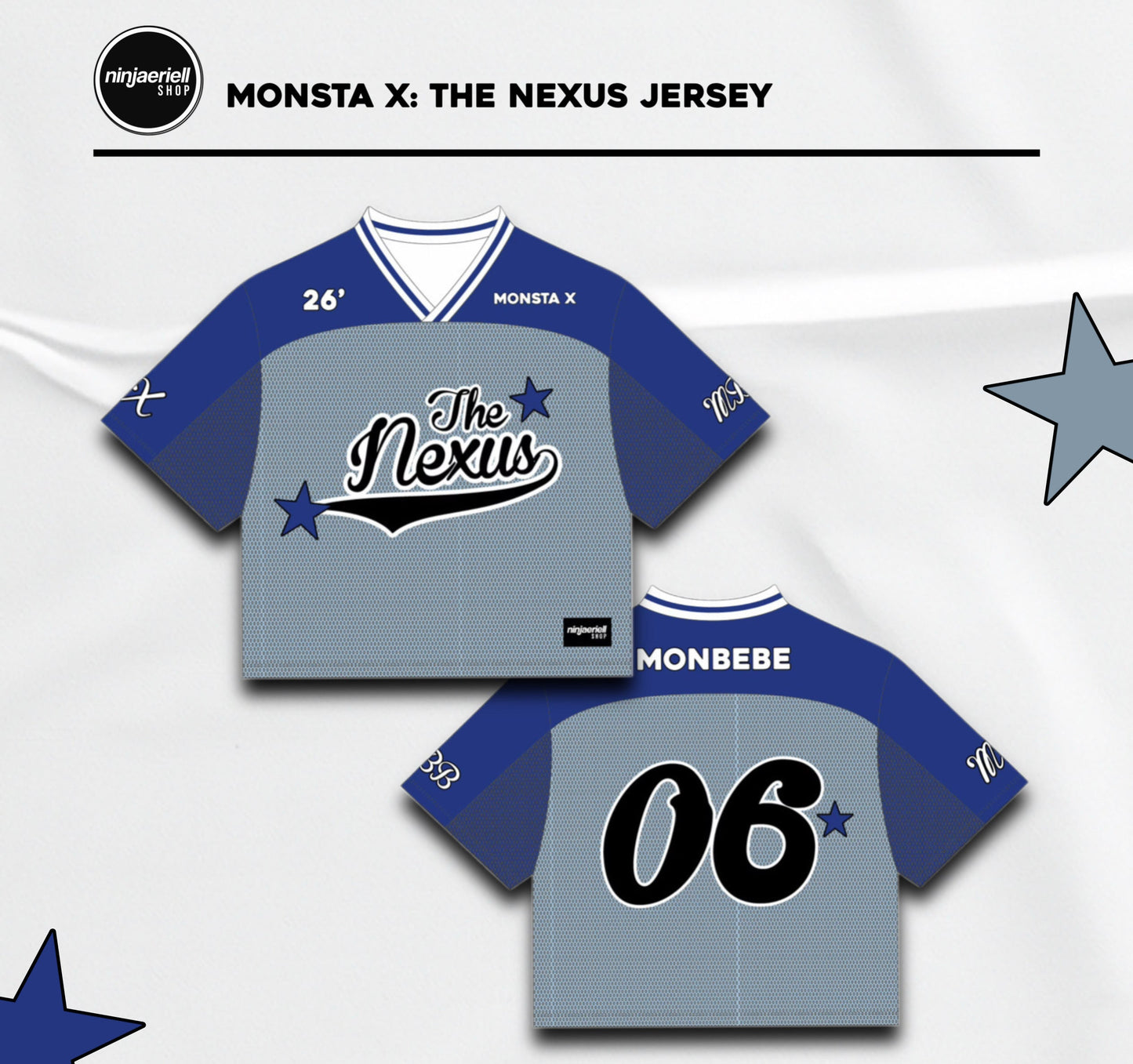 Monsta X The Nexus Jersey [PRE-ORDER]