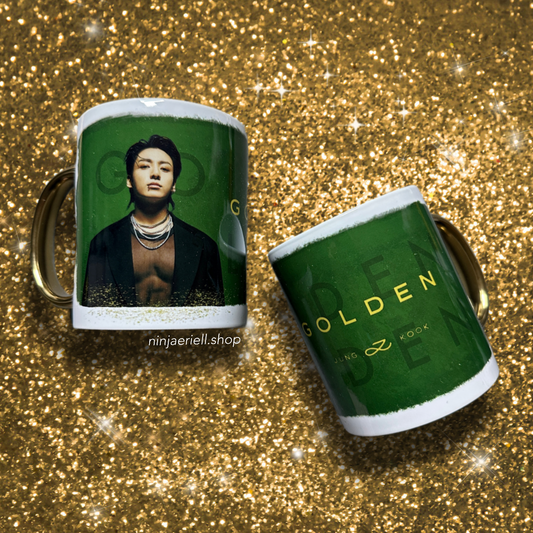 Jungkook Golden Mug