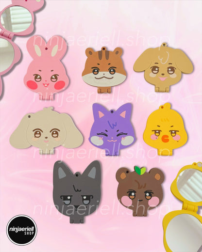 Ateez Compact Mirror/Keychain