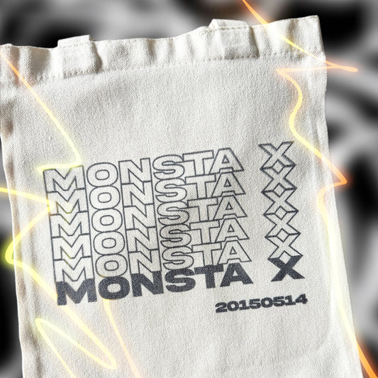 Mini Monsta X Tote Bag