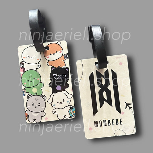 Monsta X Luggage Tag